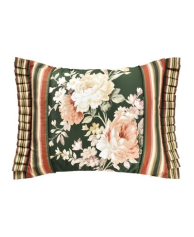 J. Queen Cottage Brittany Cotton Boudoir Decorative Pillow, 15" x 20"
