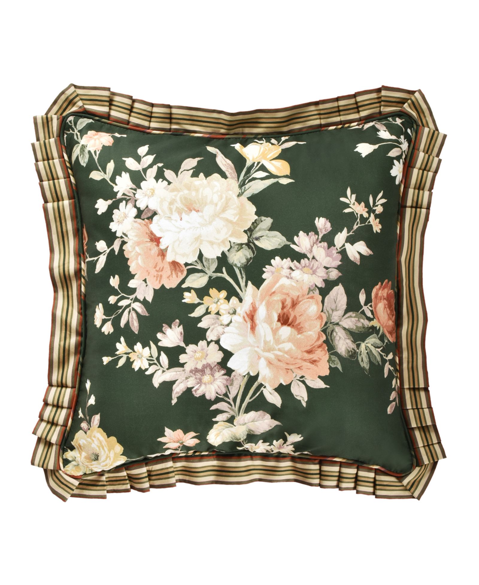 J. Queen Cottage Brittany Cotton Decorative Pillow, 20" x 20"