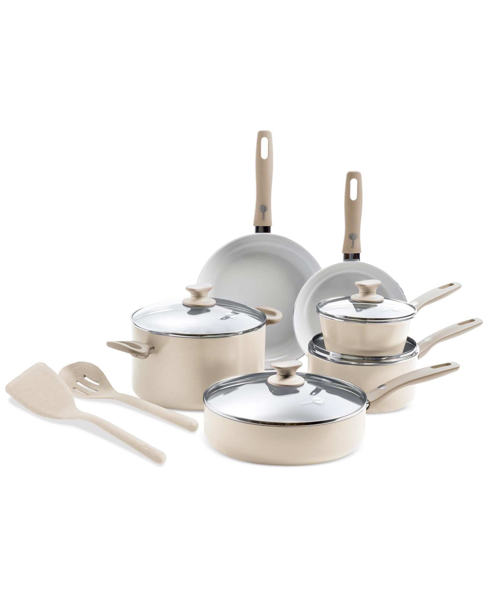 GreenPan Dover 12pc Ceramic Nonstick Cookware Set, Exclusively at Macy's