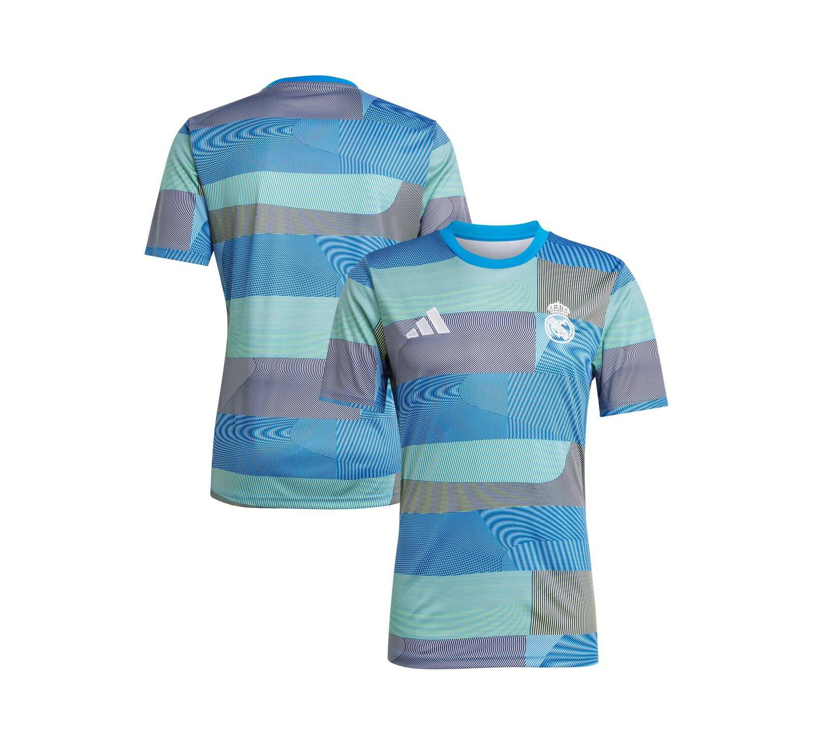 Мужская футболка Adidas Blue Real Madrid 2025/26 AEROREADY Pre-Match