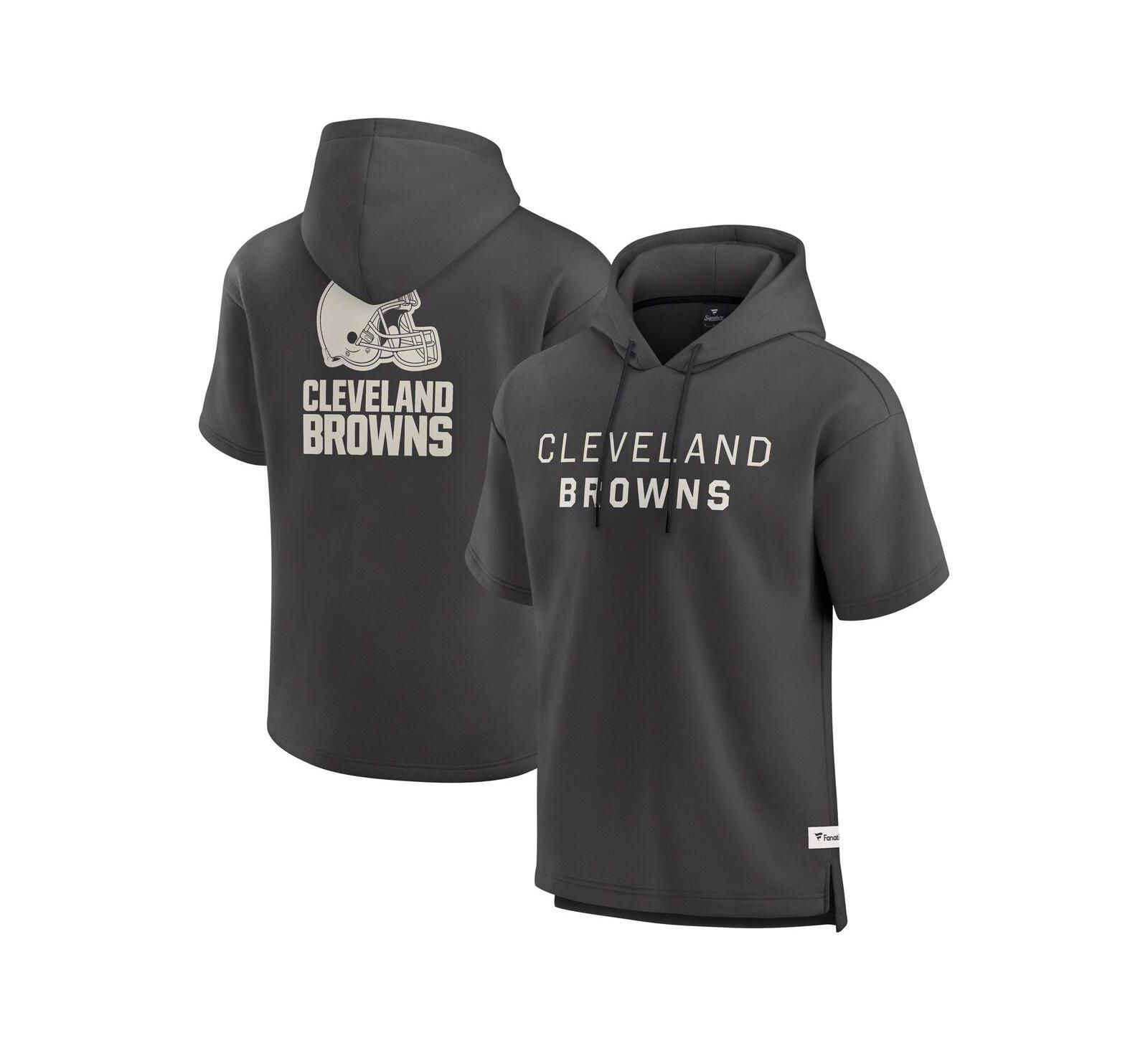 Fanatics Мужской свитшот-худи Cleveland Browns Elements Future Ground Lettering Short Sleeve