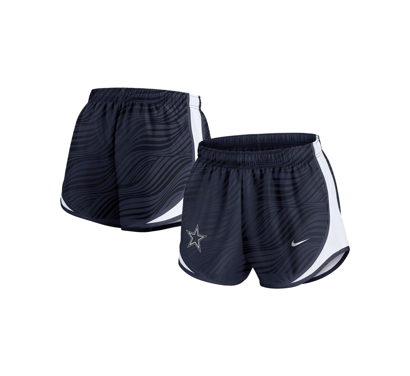 Nike Women's Navy Dallas Cowboys Tempo Performance Shorts