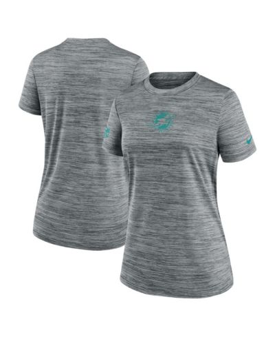 Nike Женская футболка Miami Dolphins Sideline Velocity Performance, серая