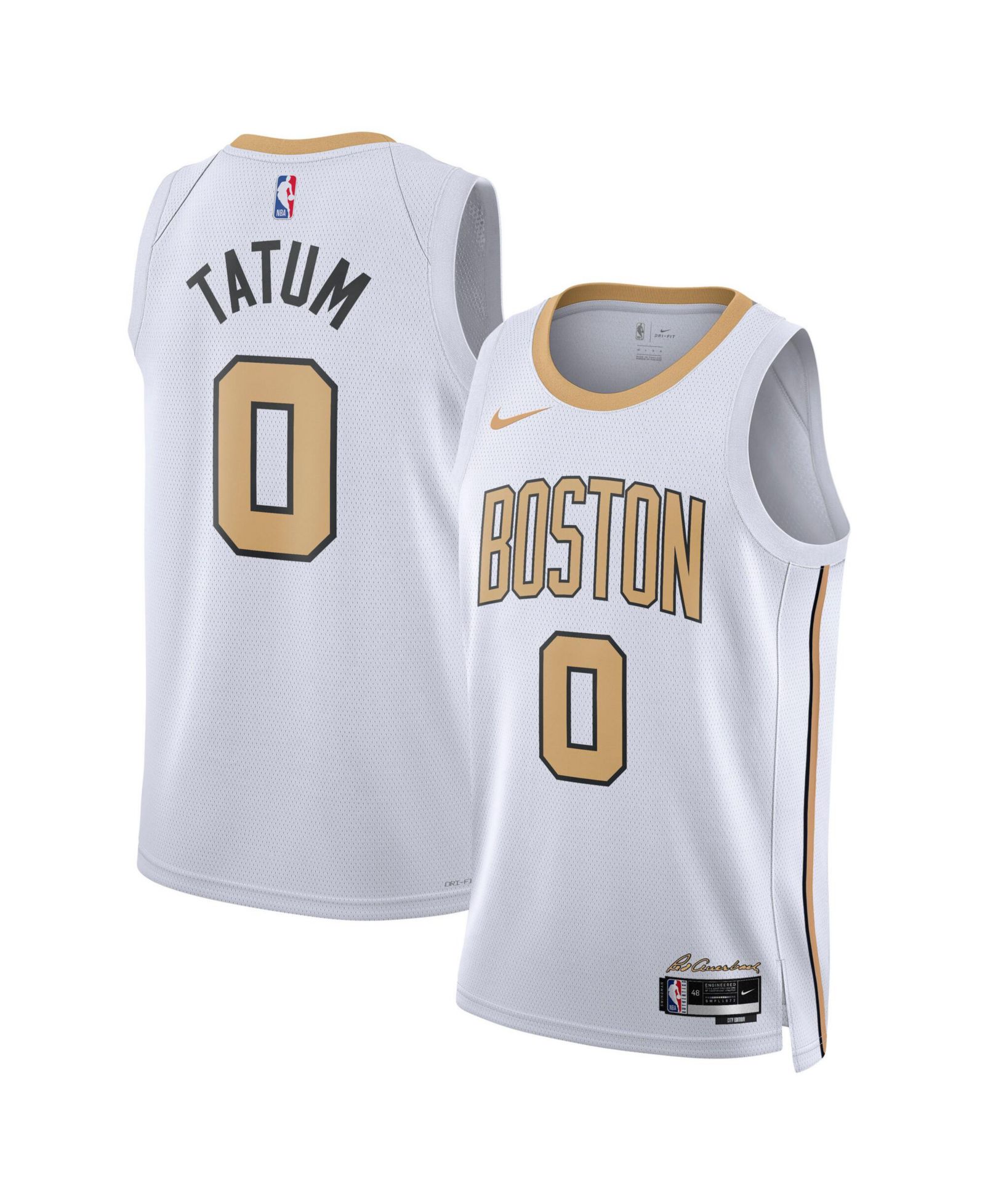 Джерси Nike Jayson Tatum White Boston Celtics 2025/26 City Edition