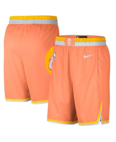 Мужские шорты Nike Orange Cleveland Cavaliers 2025/26 City Edition Remix Dri-FIT Swingman