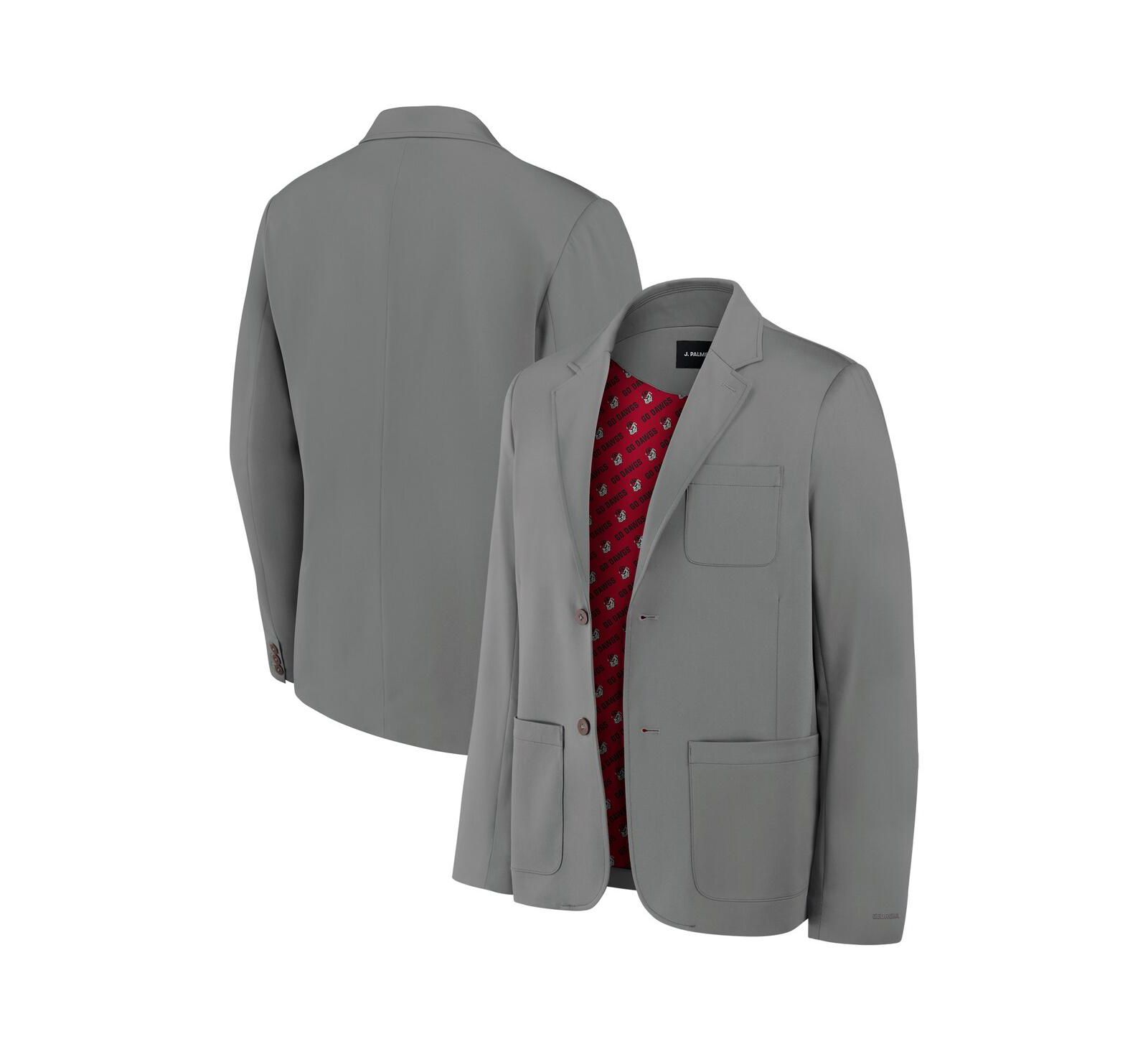 Пиджак J. Palmer Men's Graphite Georgia Bulldogs Man in Motion Blazer