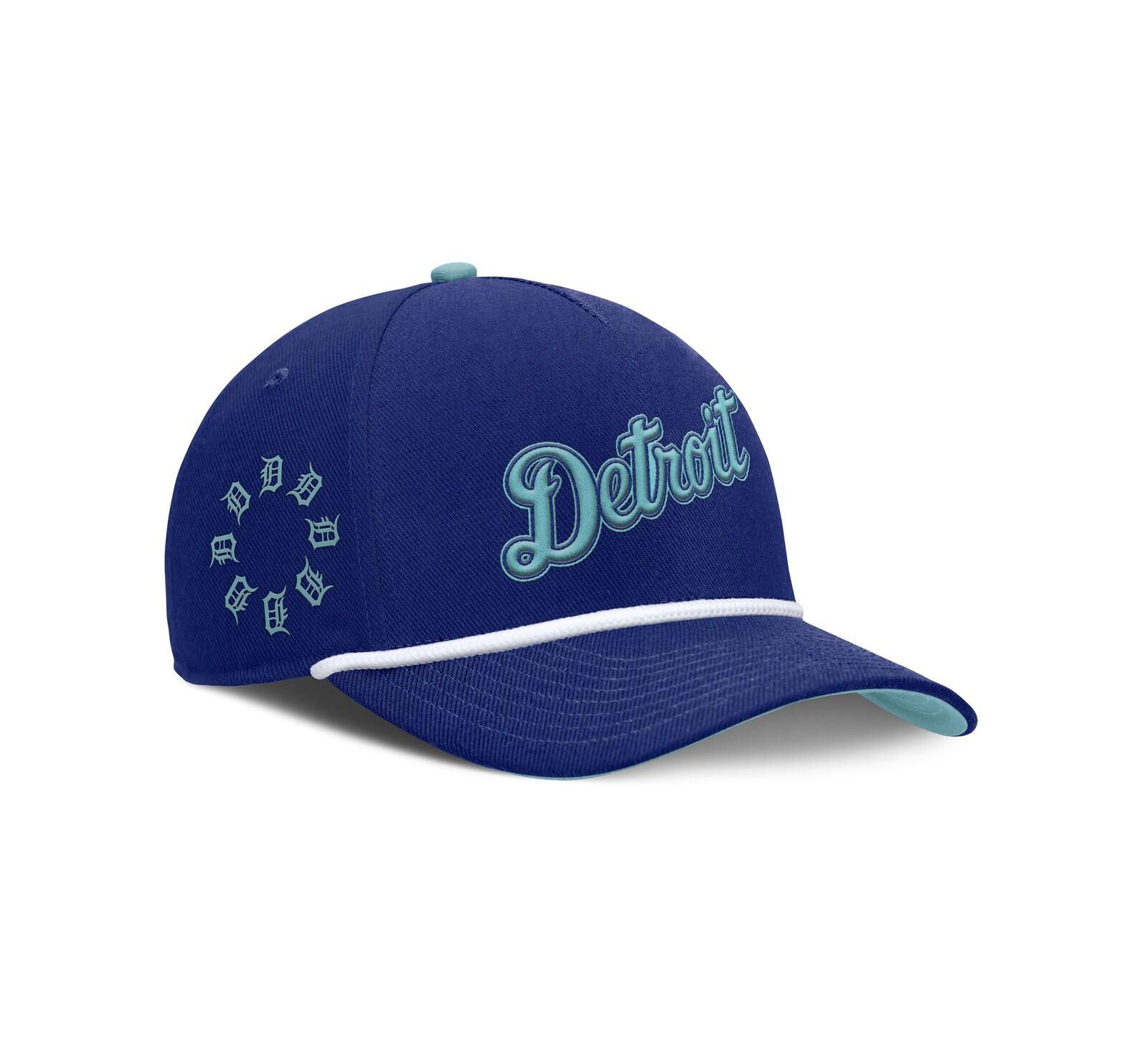 Nike Мужская регулируемая кепка Detroit Tigers Royal для Отца
