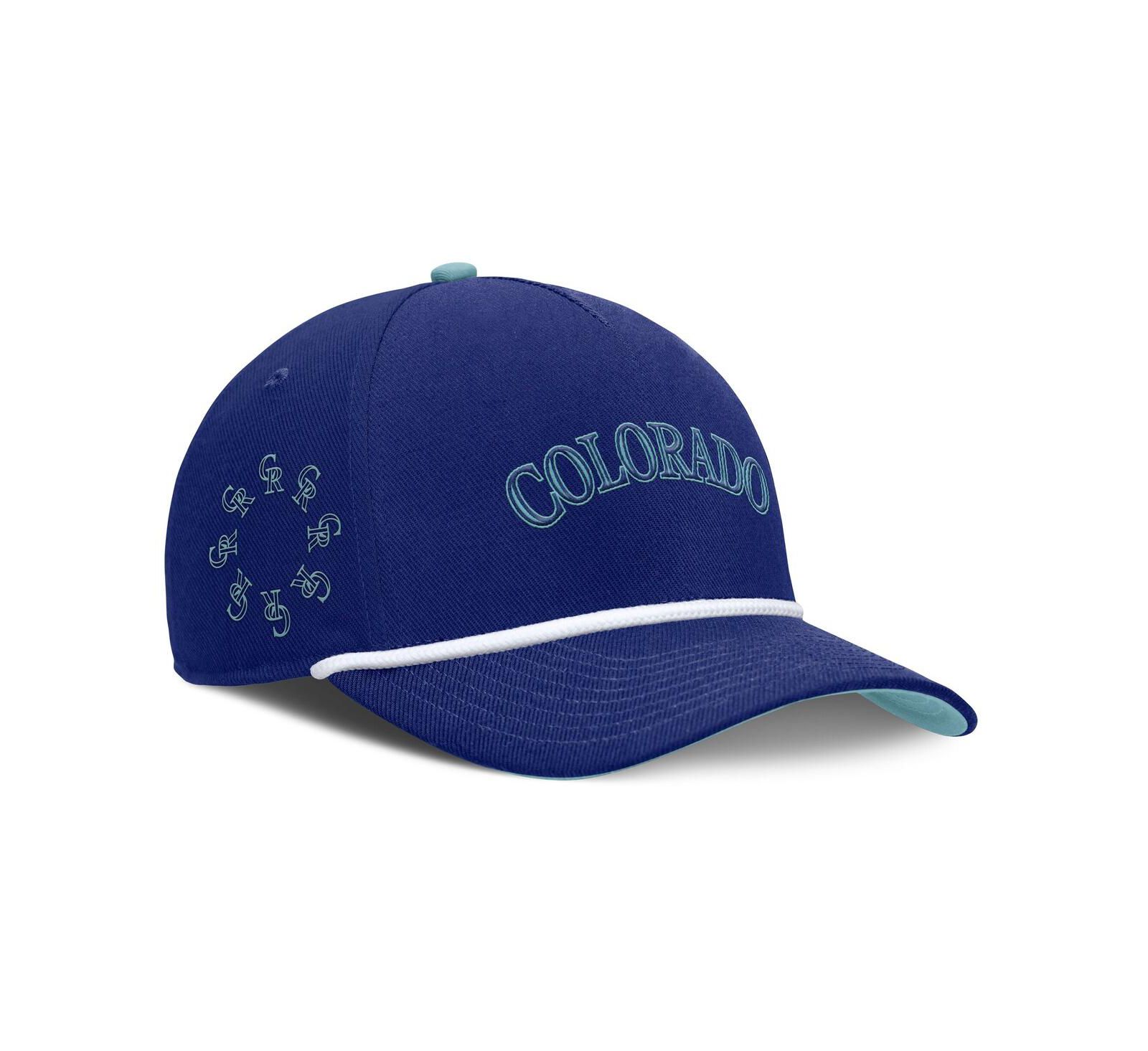 Nike Men's Royal Colorado Rockies Father's Day Rise Adjustable Hat