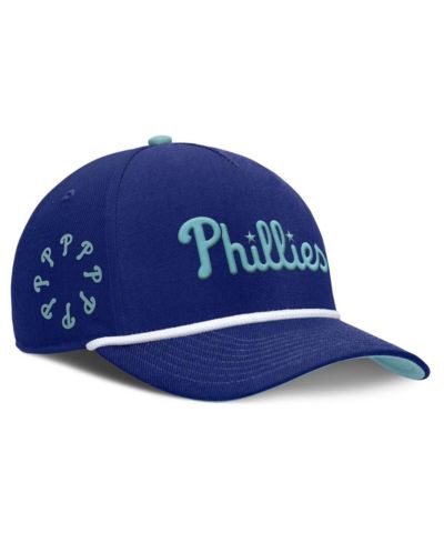 Мужская регулируемая кепка Nike Philadelphia Phillies Father's Day Rise, королевский синий