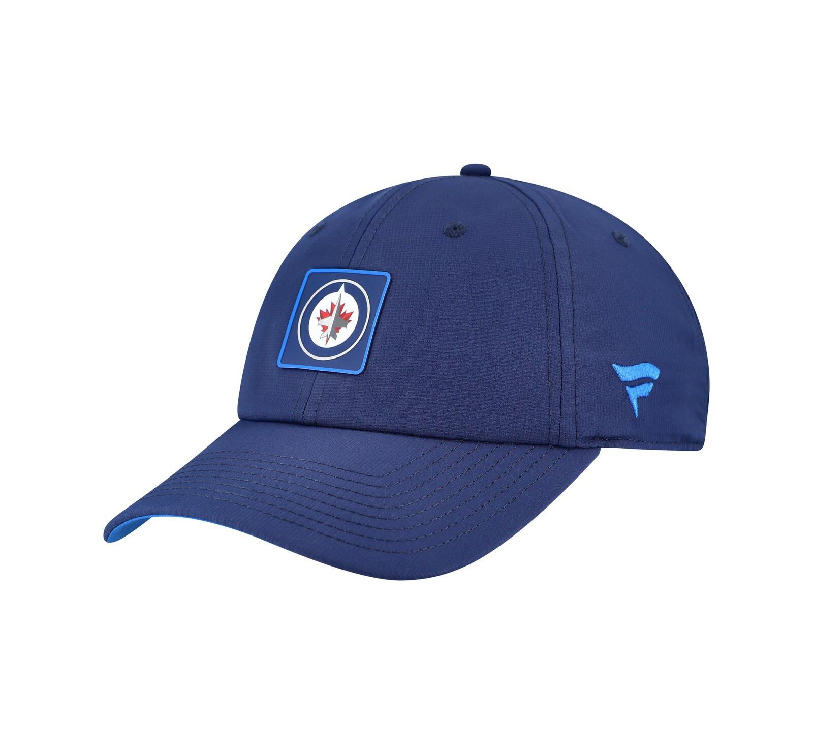 Fanatics Men's Navy Winnipeg Jets Authentic Pro Rink Adjustable Hat