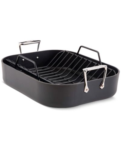 Сковорода для запекания All-Clad HA1 Expert Cookware Nonstick 13" X 16" с решеткой