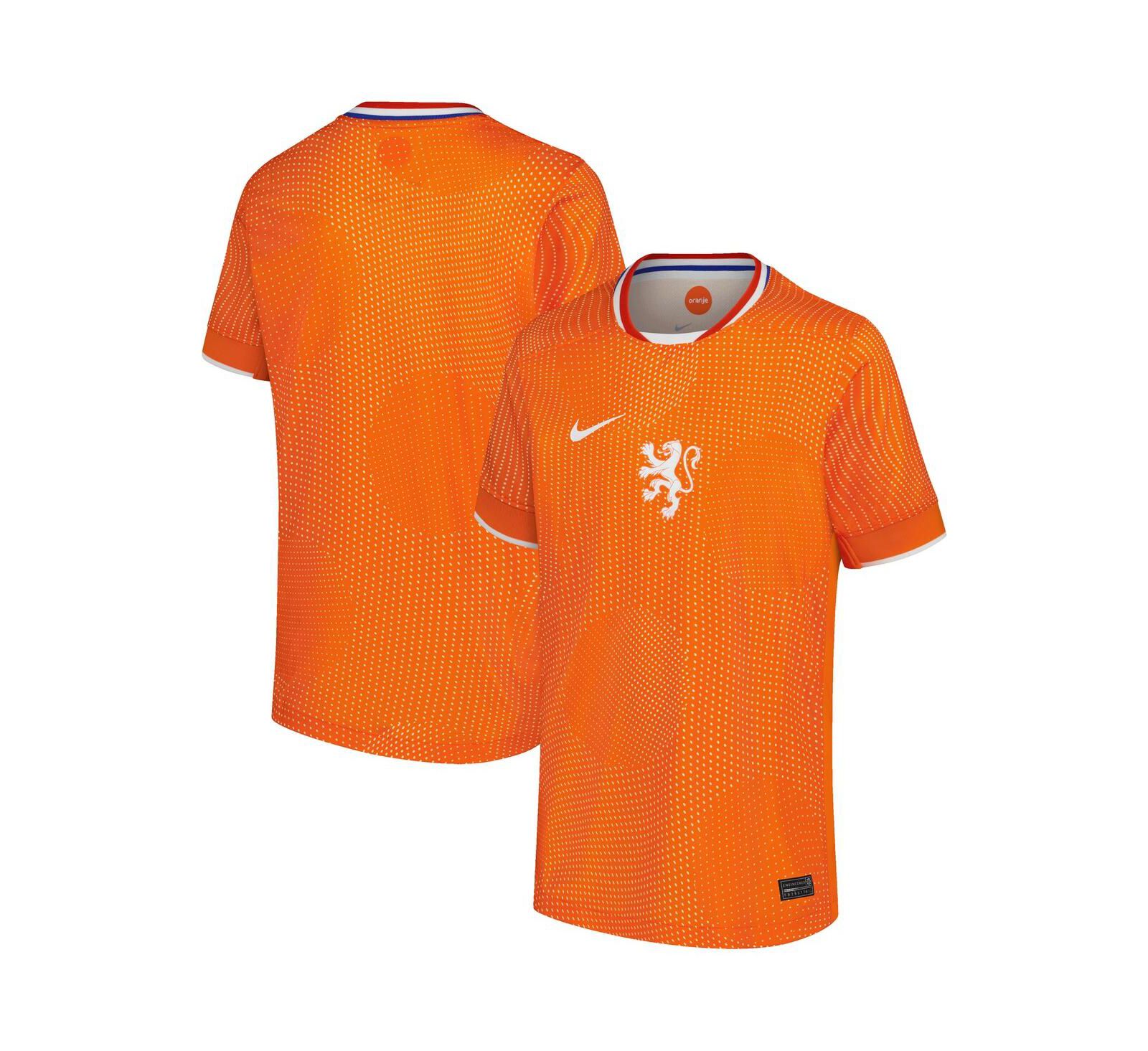 Женская реплика джерси Nike Netherlands National Team 2025/26 Home для детей