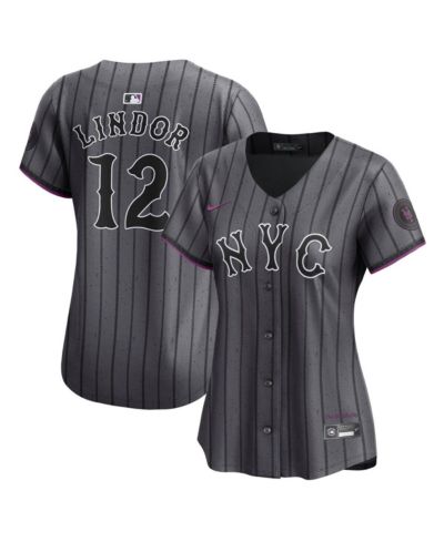 Nike Женская джерси Francisco Lindor New York Mets City Connect Limited