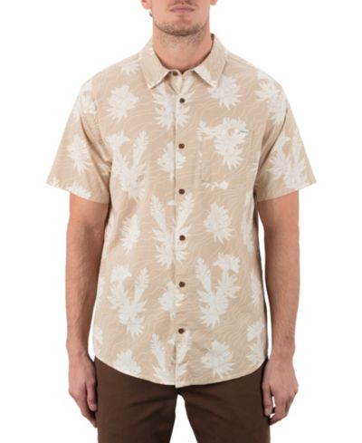 Мужская рубашка Hurley Men's Lido Stretch с коротким рукавом