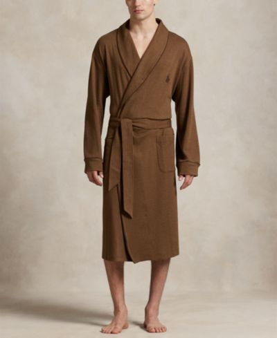 Polo Ralph Lauren Мужской Jacquard-Knit Herringbone Robe