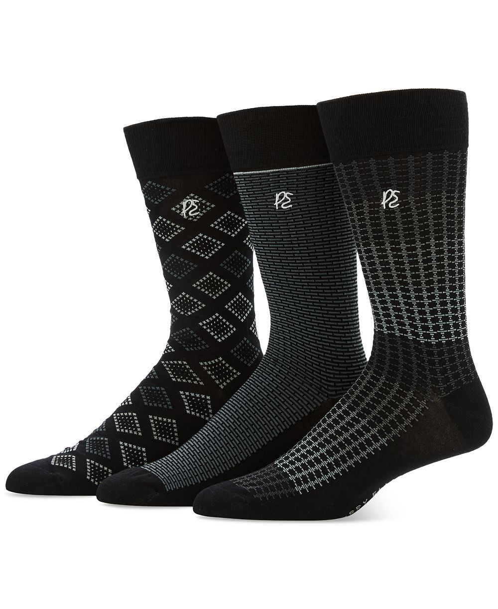 Perry Ellis Portfolio Men's 3pk. Crew Socks