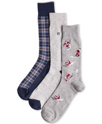 Santa Ski Flat Knit Plaids