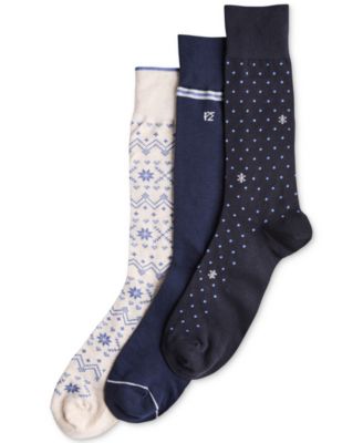 Fair Isle Flat Knit Polka Dots