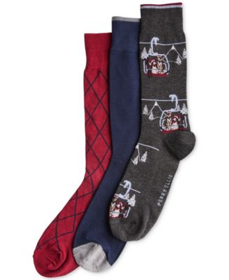 Dogs Ski Flat Knit Diamond