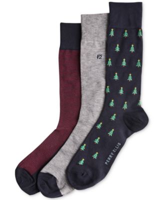 Holiday Tree/Feeder Burgundy Stripes