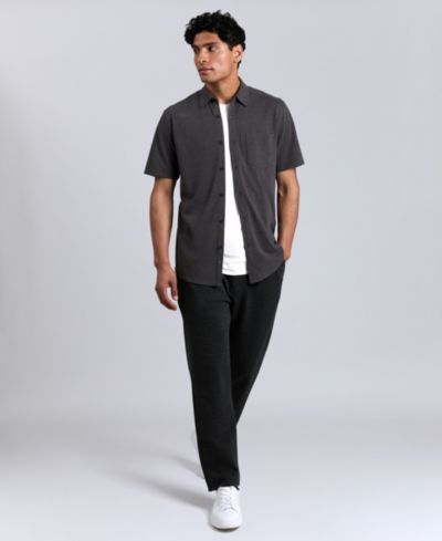 Kenneth Cole Мужская рубашка Sport Short Sleeve