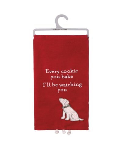Кухонное полотенце Primitives by Kathy Every Cookie I'll Be Watching You