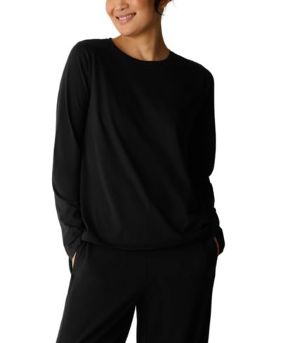 Eileen Fisher Женский Round Neck Long-Sleeve Top