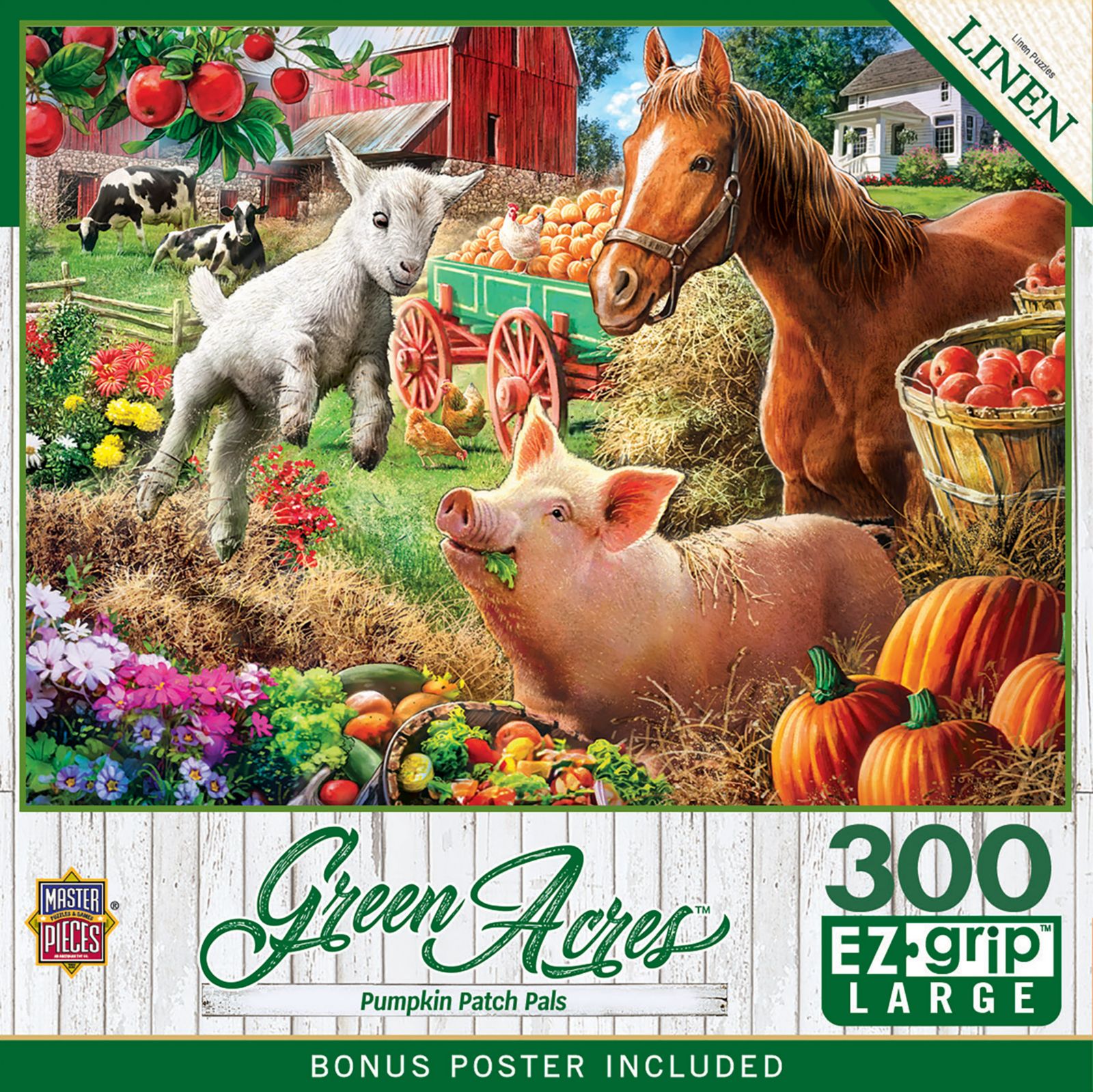 Green Acres Pumpkin Patch Pals пазл из 300 деталей EZ Grip