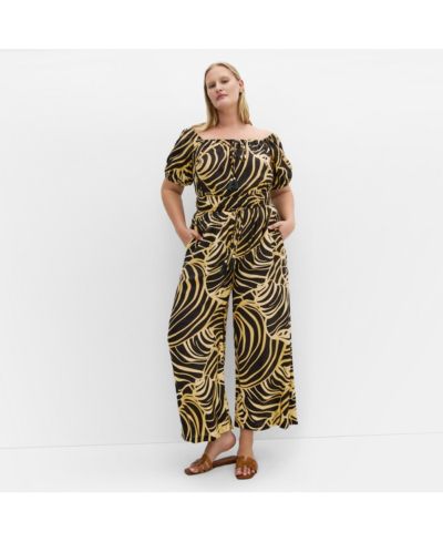 CITY CHIC комбинезон Erica Swirl большого размера