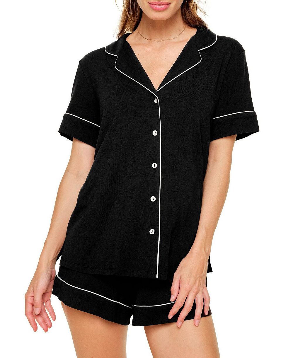 Adore Me Women's Jane Pajama Shirt and Shorts Set