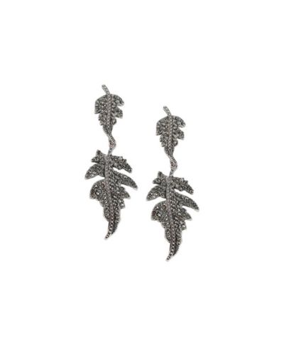 SOHI Women's Foliage Drop Earrings