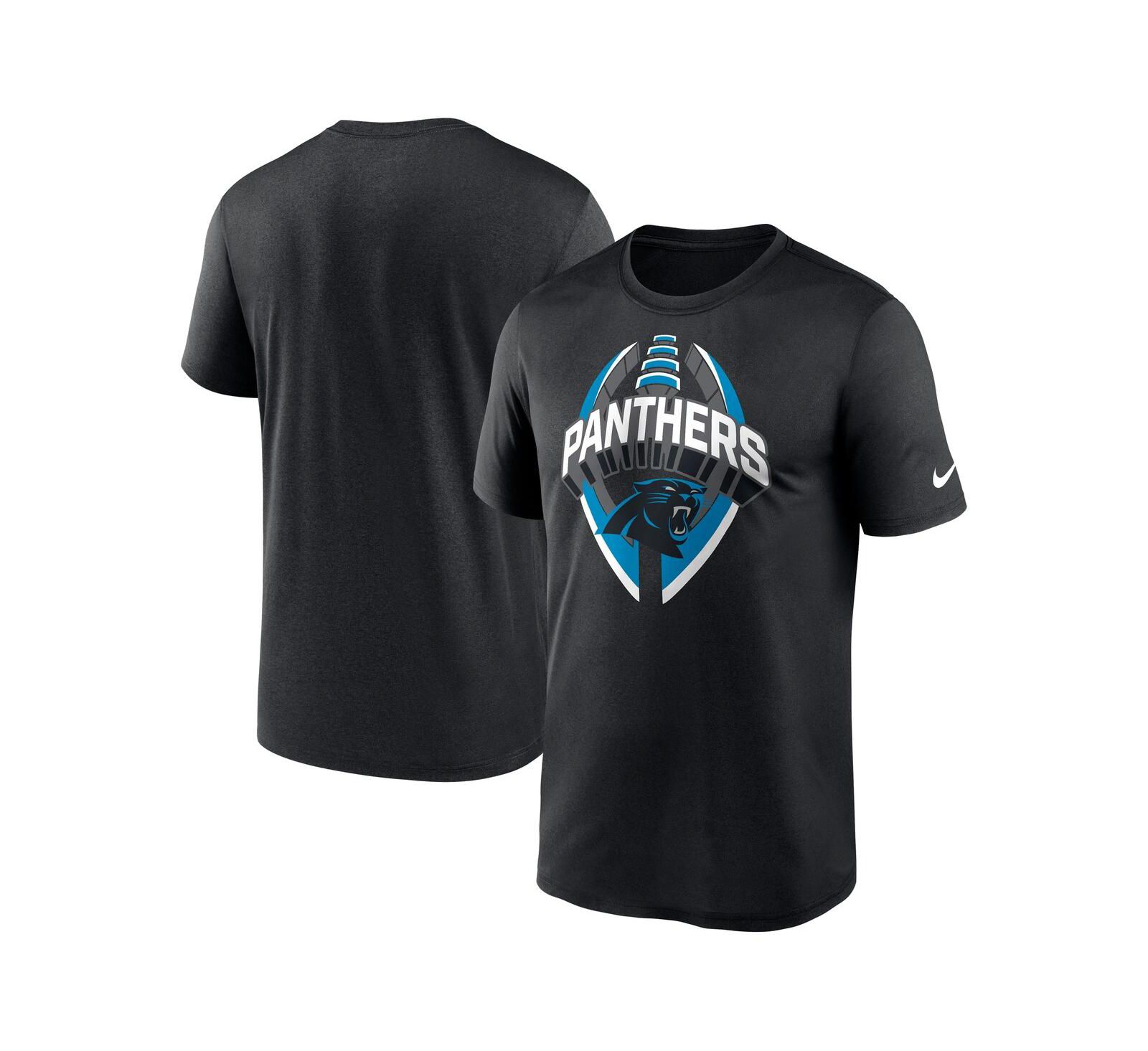 Мужская футболка Nike Black Carolina Panthers Legend Icon Performance T-Shirt