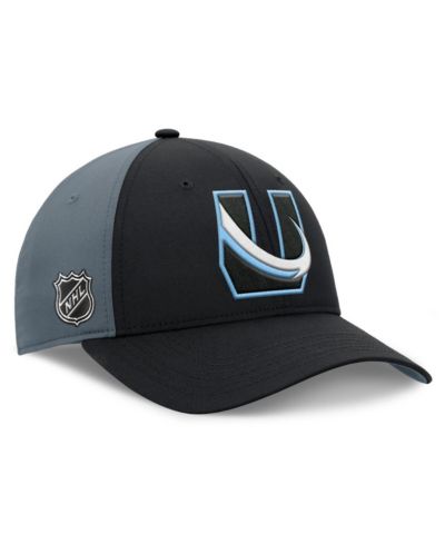 Мужская регулируемая кепка Fanatics Utah Mammoth Alternate Logo, цвета black и charcoal