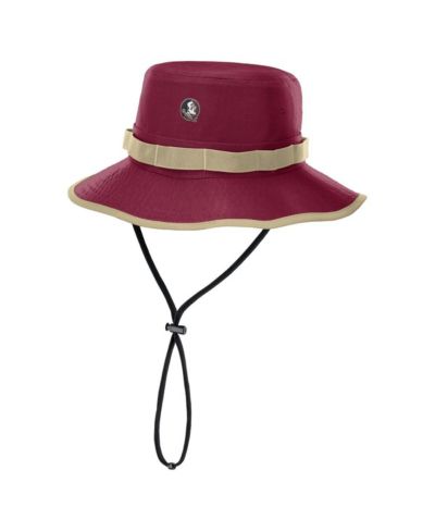Мужская панама Nike Garnet Florida State Seminoles 2025 Sideline Apex Boonie Performance