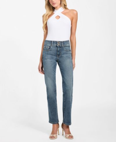GUESS Женские джинсы Shape-Up Straight Leg