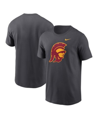 Мужская футболка Nike Anthracite USC Trojans Primetime Alternate Logo T-Shirt