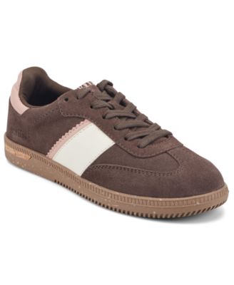 Dark Brown Suede