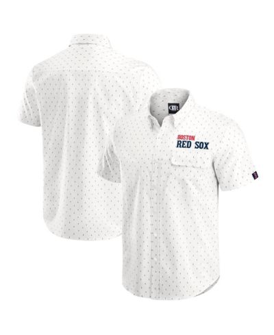 Мужская рубашка Darius Rucker Collection by Fanatics Cream Boston Red Sox