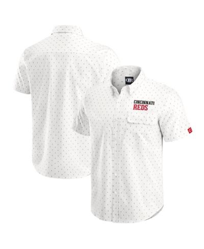 Darius Rucker Collection by Fanatics Мужская рубашка Cincinnati Reds Printed Button-Down