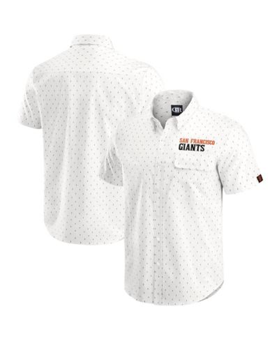 Мужская рубашка Darius Rucker Collection by Fanatics кремового цвета с принтом San Francisco Giants