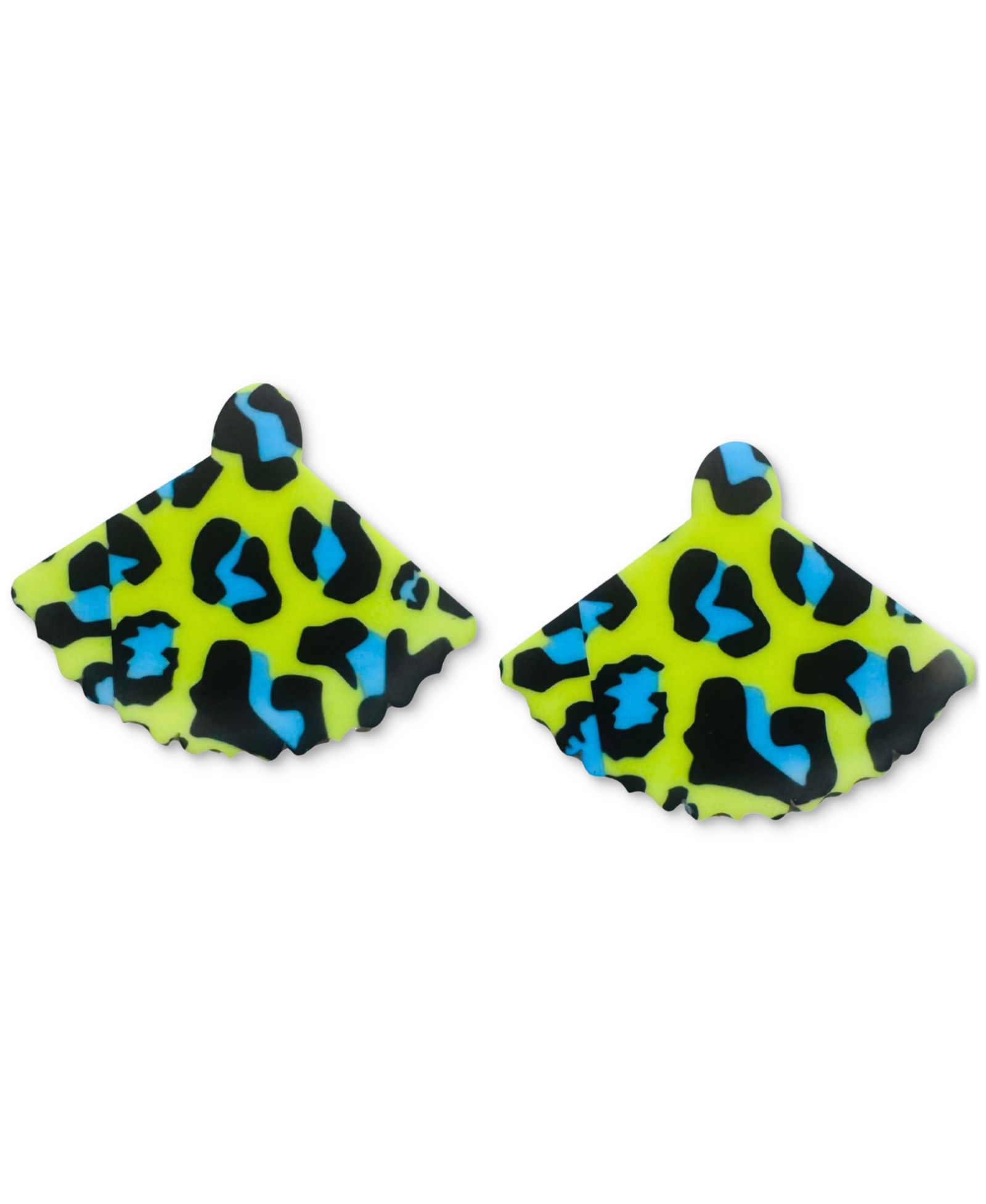 Swanky Designs Liora Mini Fan Stud Earrings