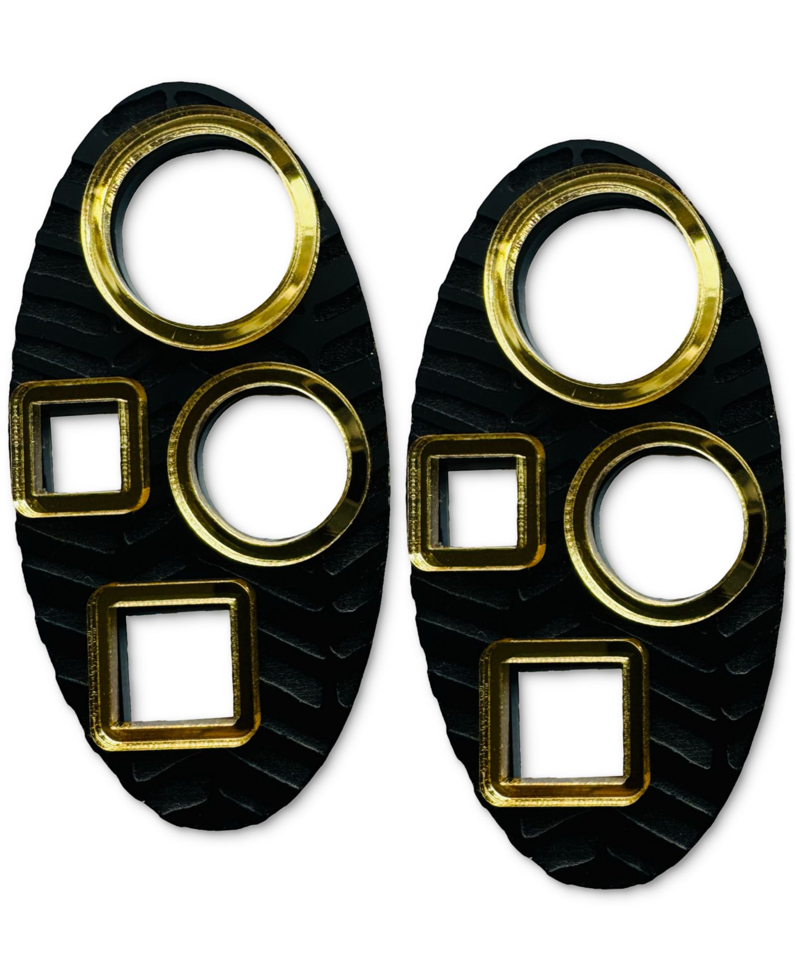 Swanky Designs Willow Stud Shapes Earrings