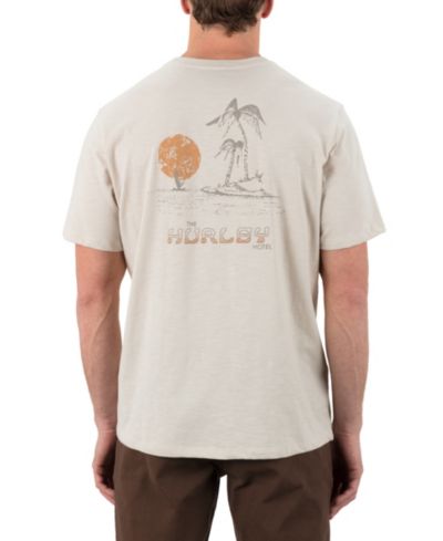 Hurley Men's Bora Bora Slub Short Sleeve T-Shirt