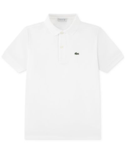 Lacoste Boys' 8-20 Cotton Petit Piqué Polo Shirt
