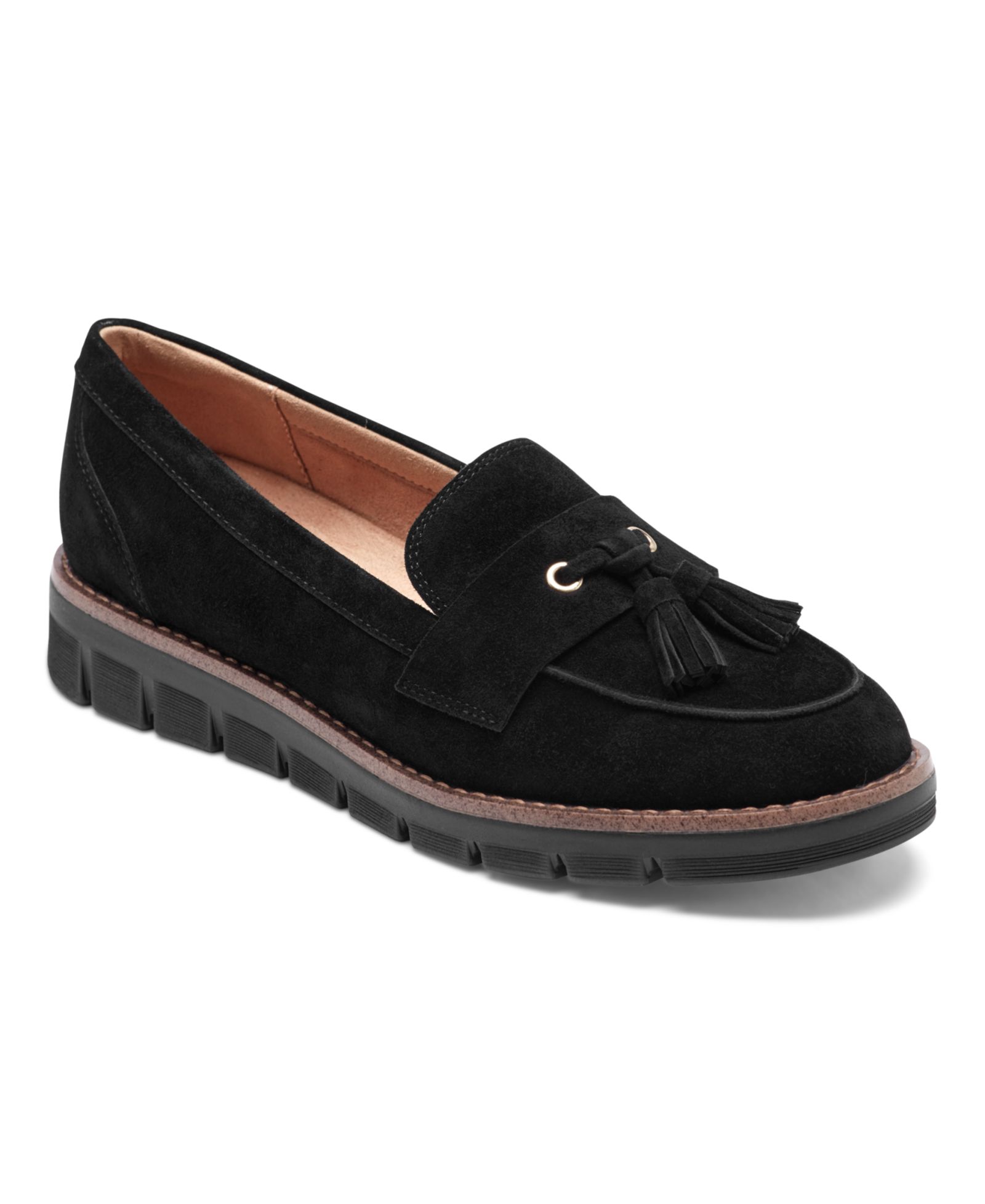 Easy Spirit Women's Vienne eFlex Tassels Slip-On Loafers