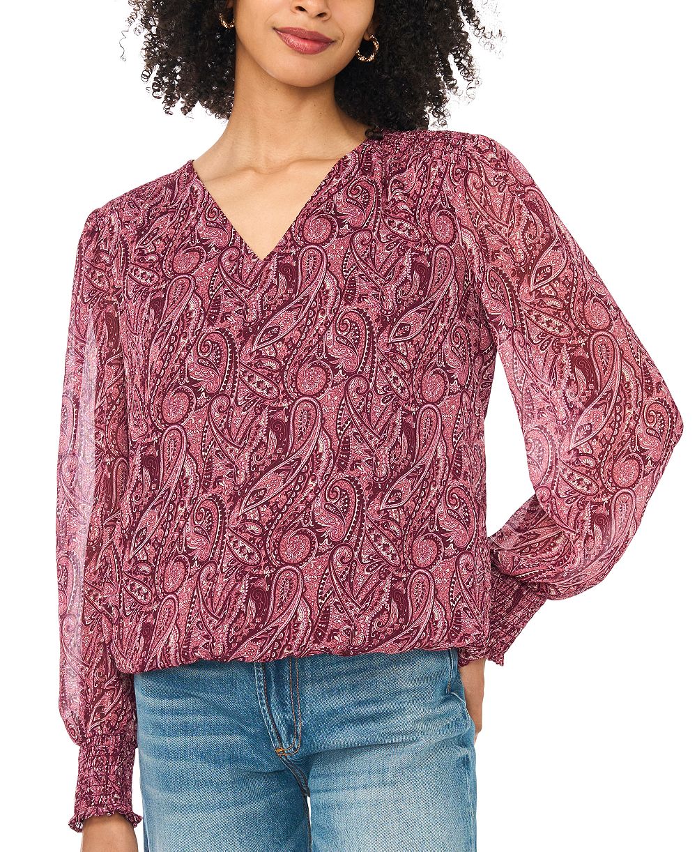 Женский топ Sam & Jess Blouson V-Neck