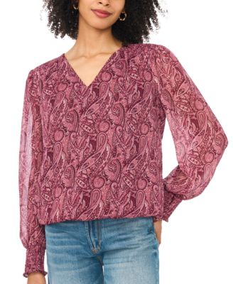 Женский топ Sam & Jess Blouson V-Neck