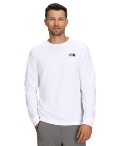 The North Face Men's Evolution Box NSE Regular-Fit Long-Sleeve T-Shirt