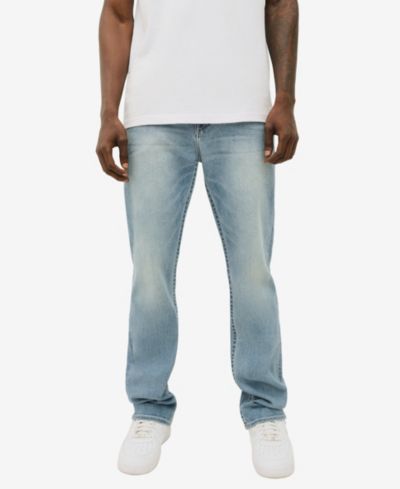 True Religion Мужские джинсы Ricky Straight с накладными карманами сзади