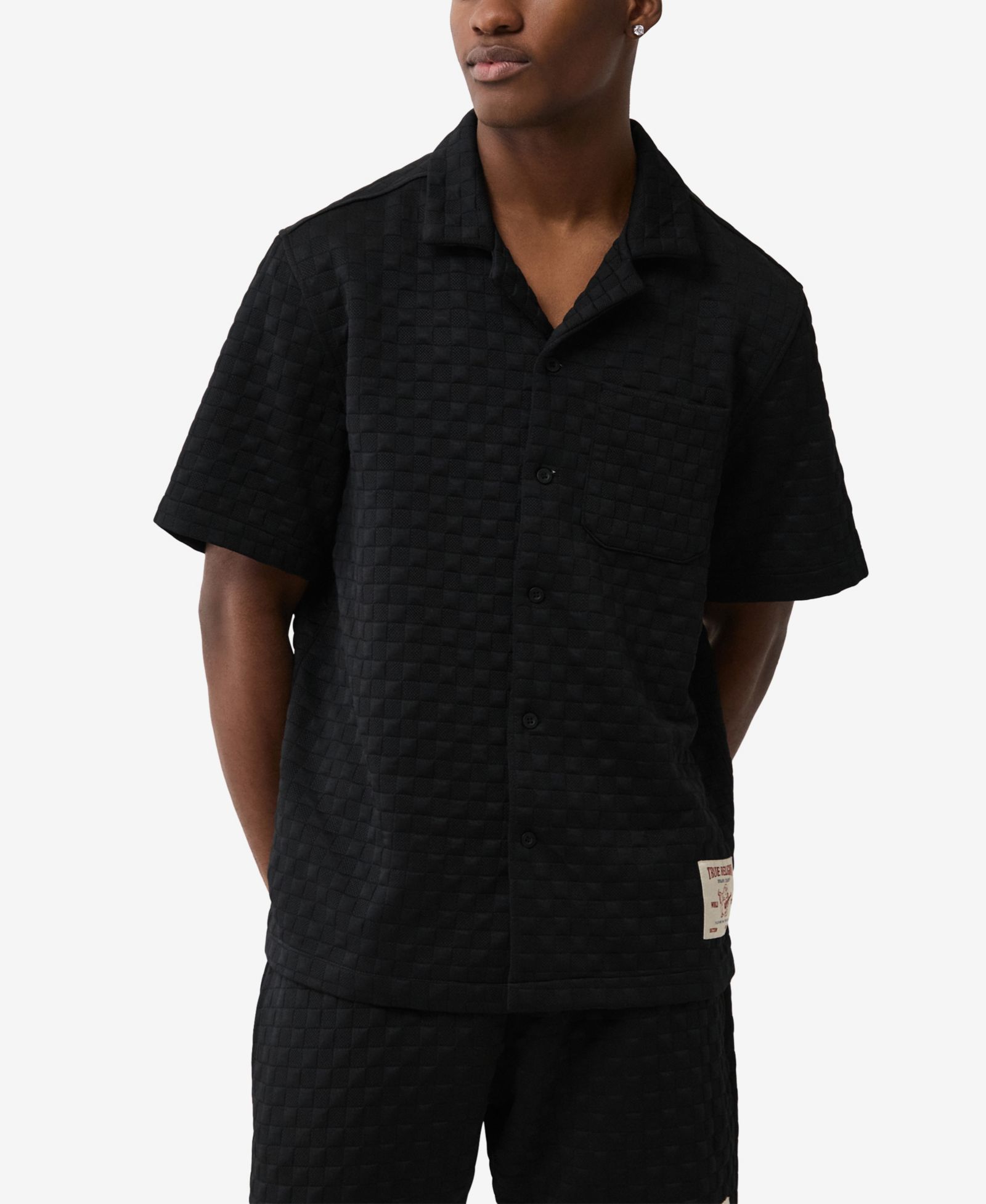 Рубашка True Religion Men's Checkered Camp Collar